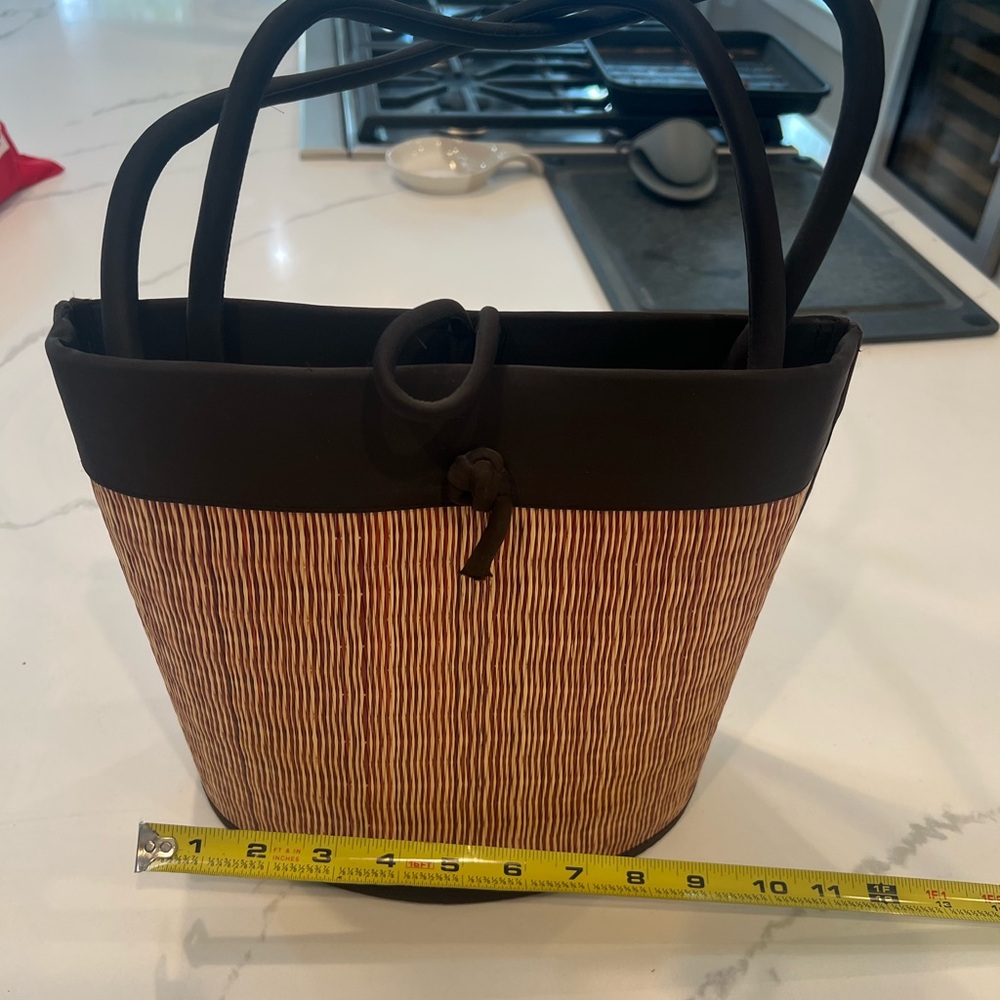 Elegant Brown and Black Women's Tote Bag